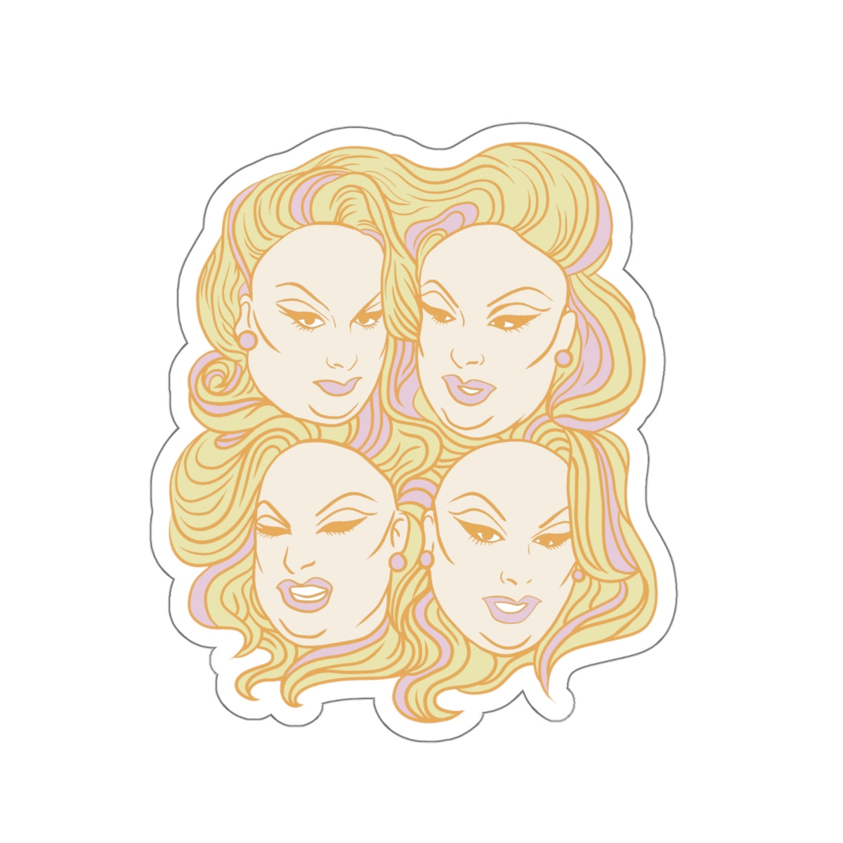 Divine Beauty Sticker - MISTERBNATION