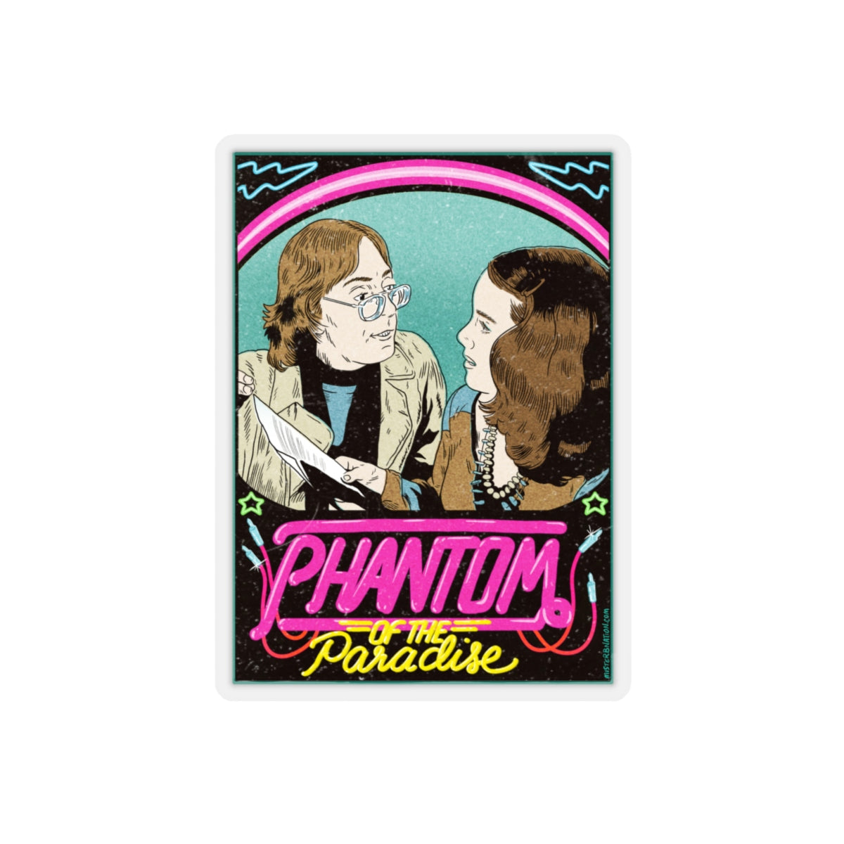 Phantom Winslow Stickers - MISTERBNATION