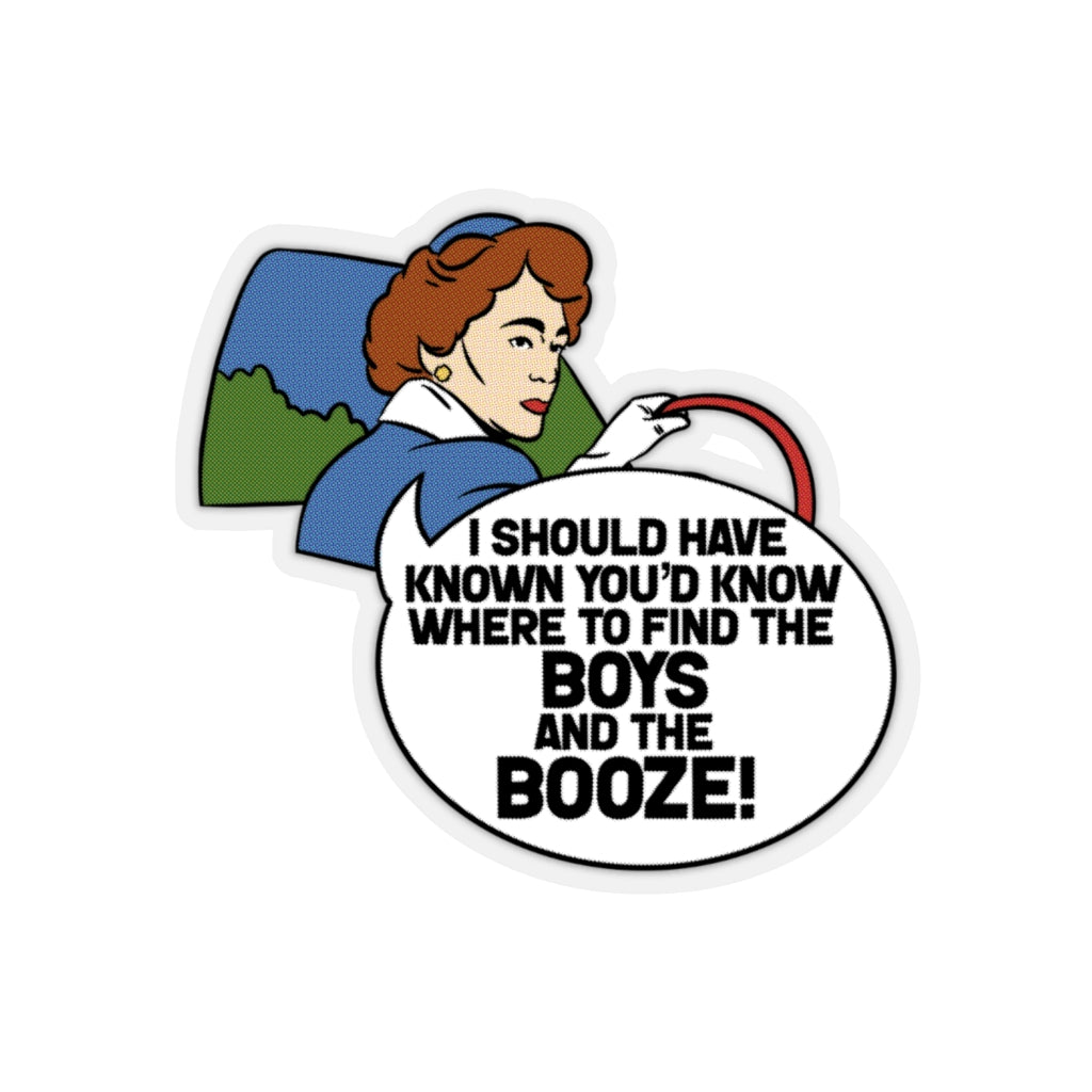 Boys N Booze Sticker