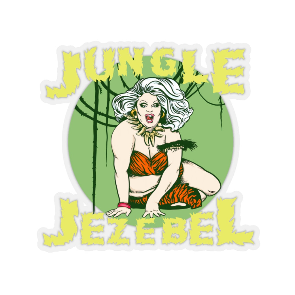 Jungle  Jezebel Sticker - MISTERBNATION