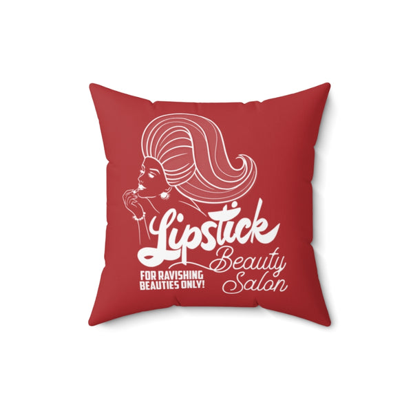 Lipstick Square Pillow