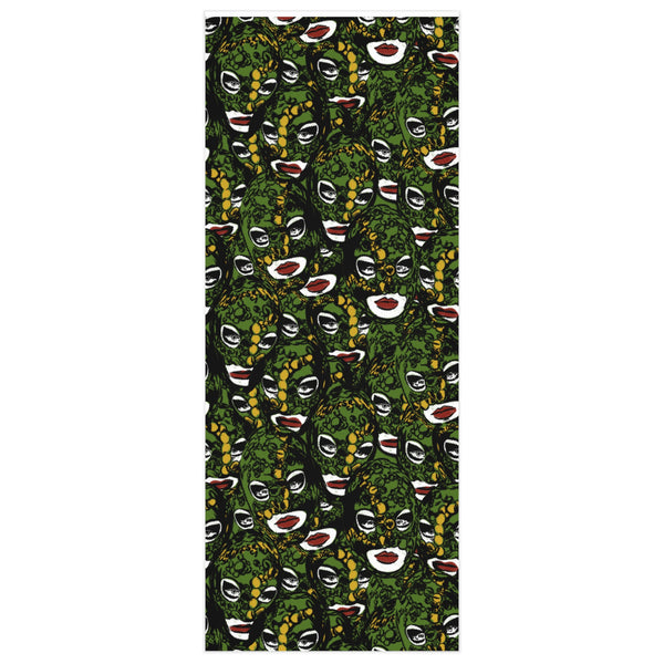 Green Leigh Wrapping Paper