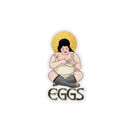 Saint of Eggs Stickers