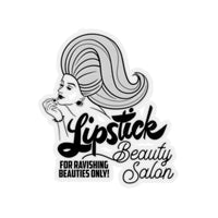Black Lipstick Sticker